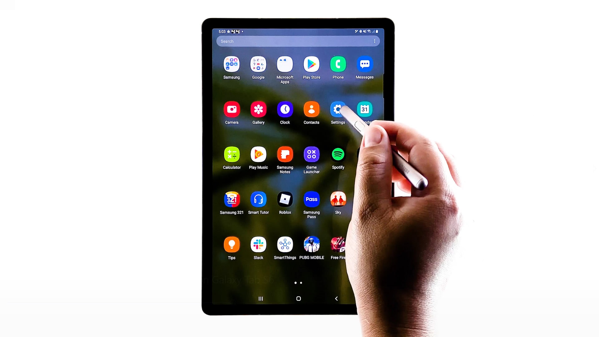 display samsung tab s6