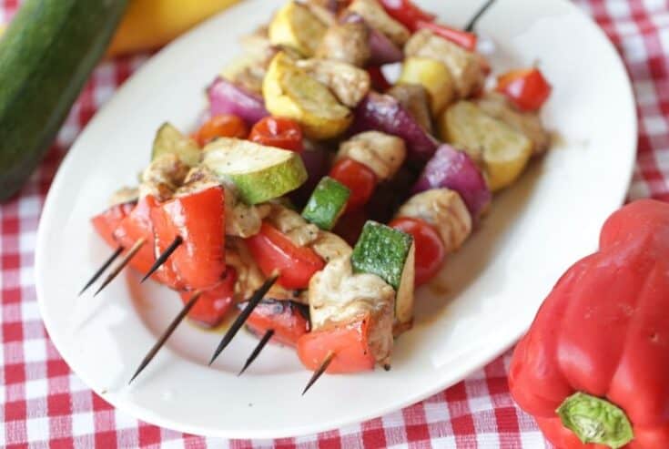 It's time to fire up the grill. This Grilled Italian Herb Chicken Skewers recipe is easy to make and sure to please. Get your grill on and try this tasty chicken recipe.