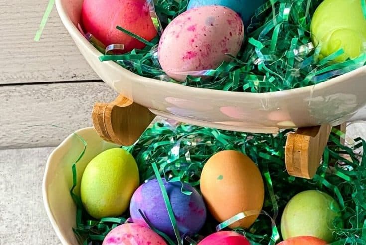 how to dye Easter Eggs without a kit