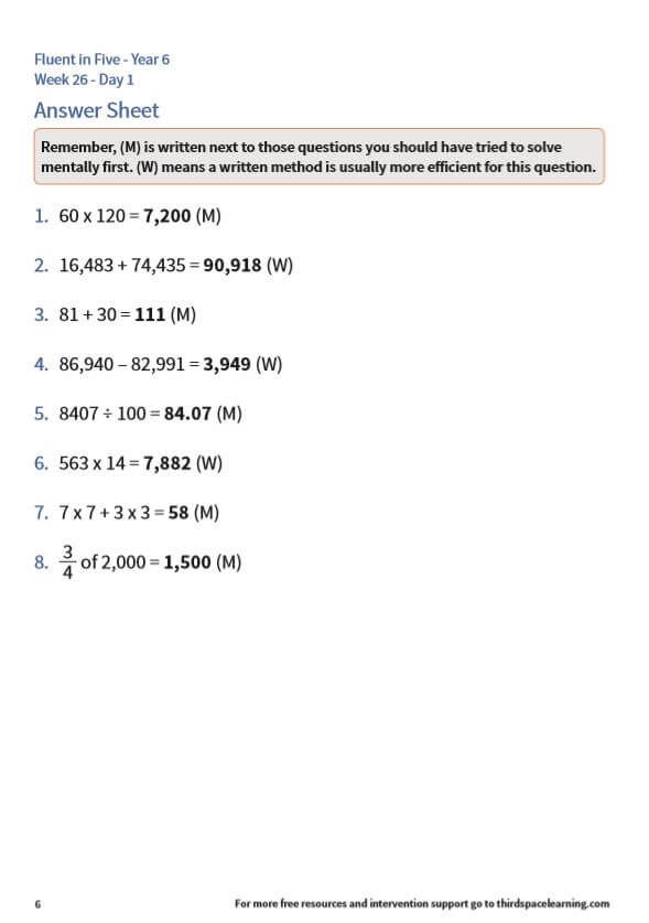 6 Free SATs Papers KS2 SATs Tests Online Ready for Year 6 2020