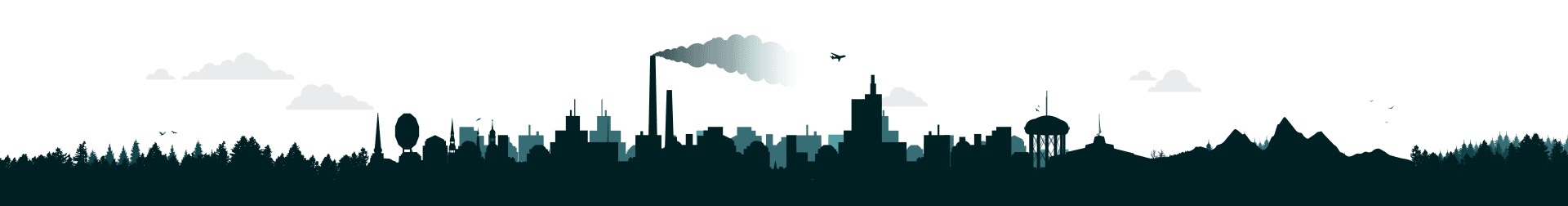 Sudbury Skyline Illustration