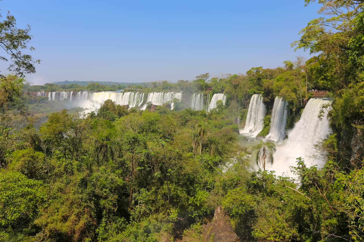 Argentinian side of Iguazu Falls: