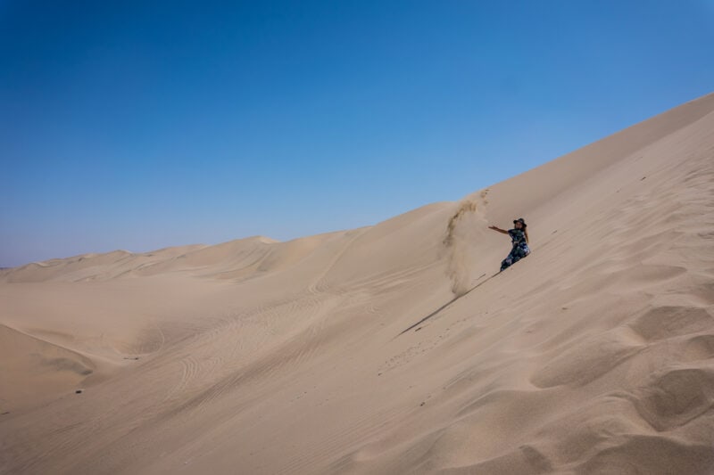 Huacachina, Peru-sand dunes