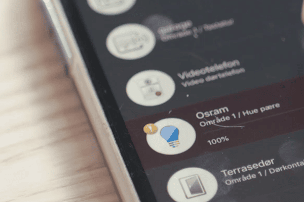 det intelligente hjem trueconnect app alarm