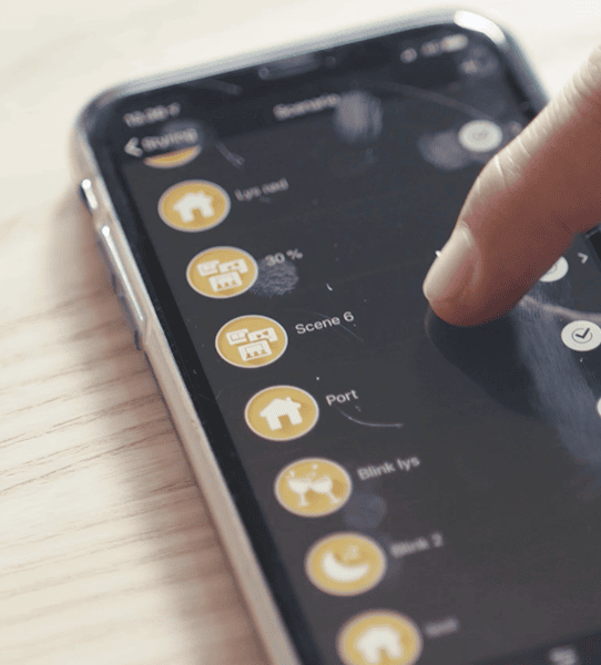 Intelligent hjem trueguard alarm app