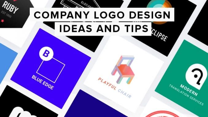 Company logo design illustration Company logo design