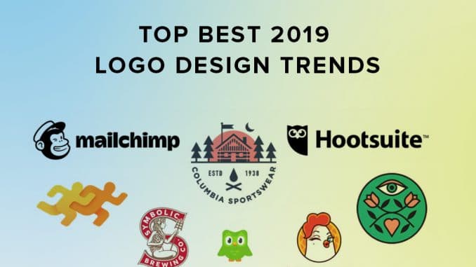 Top best 2019 logo trends Top best 2019 logo trends