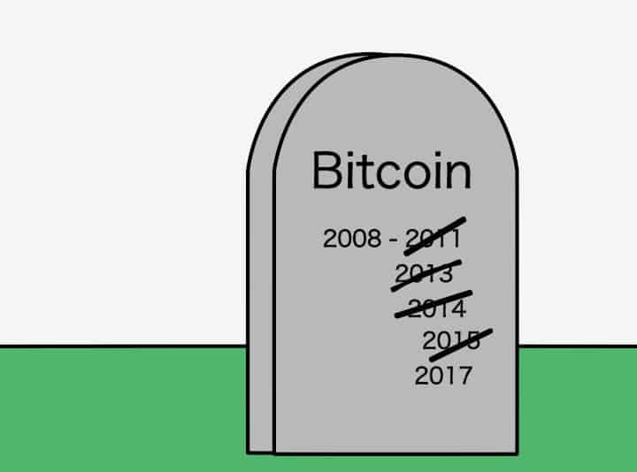 Bitcoin died Bitcoin died