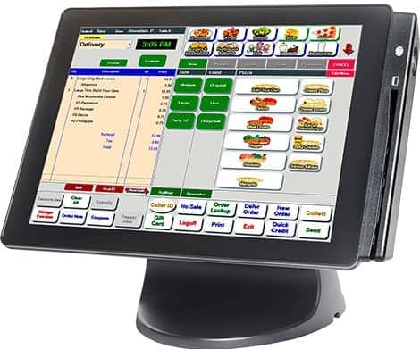 PizzaGeneric-POS2 Revention POS Pizza Software Terminal with interface