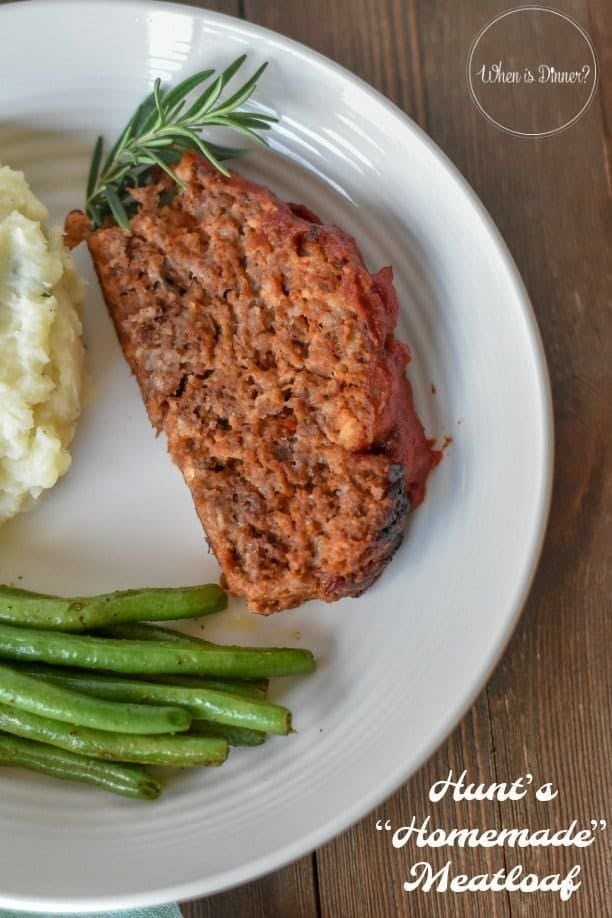 Hunt’s Homemade Meatloaf