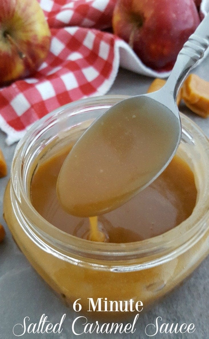 6 Minute Salted Caramel Sauce