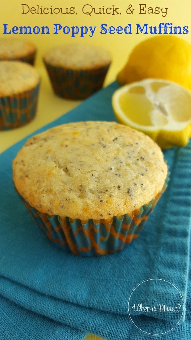 Lemon Poppy Seed Muffins