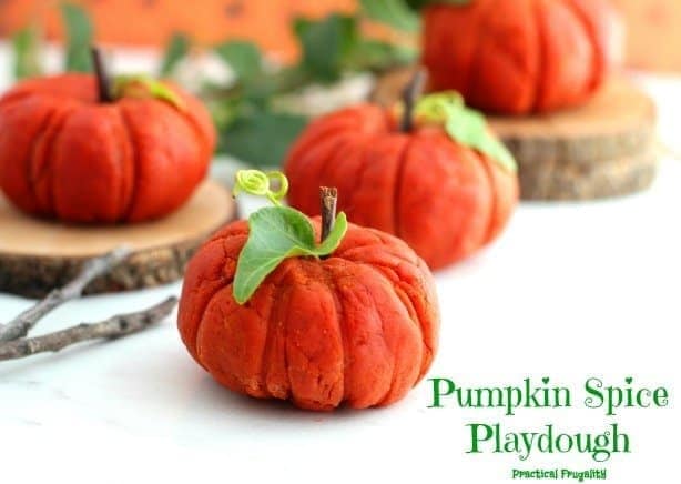 Pumpkin Spice Playdough