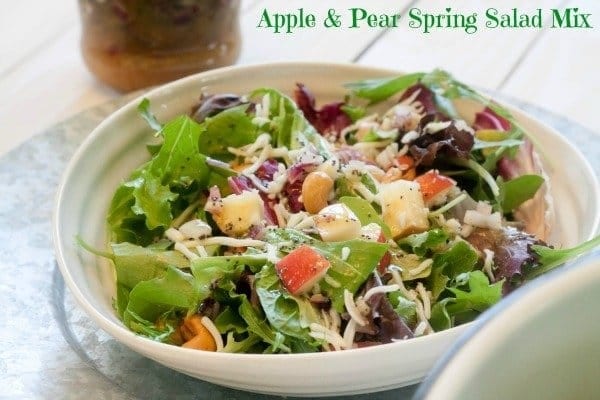 Apple & Pear Spring Salad Mix