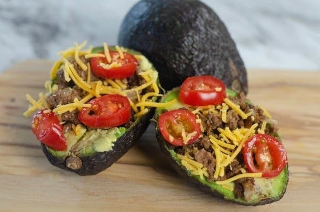 Taco Stuffed Avocados