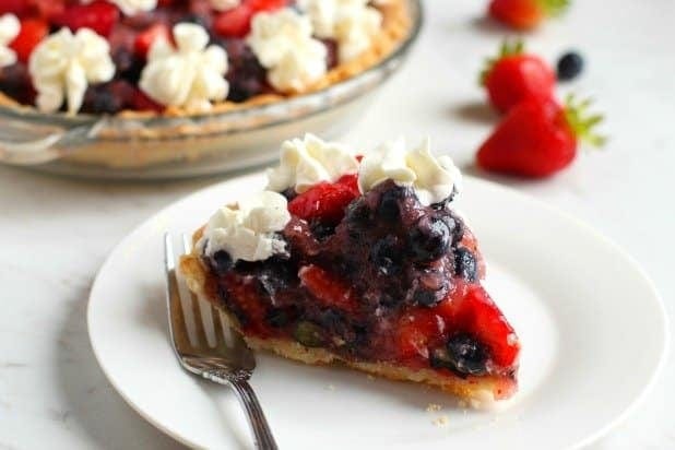 Patriotic Berry Pie