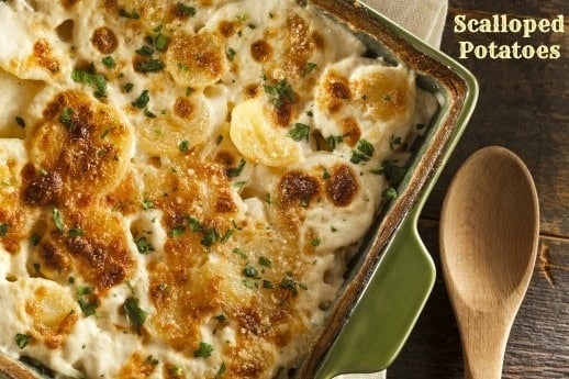 Scalloped Potatoes with Cheese