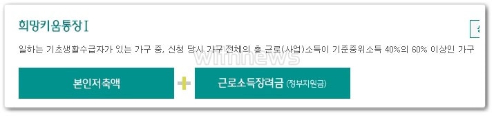 희망키움통장