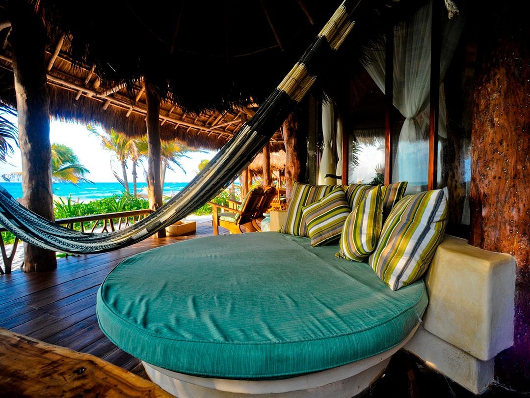 Ahau Hotel – Tulum 39 ahau hotel bed part of gypset tulum