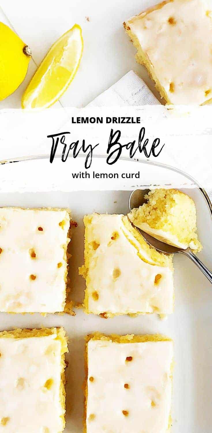 LEMON DRIZZLE Tray Bake | This easy tray bake with lemon curd is light and moist with a nice crisp zingy lemon icing. It’s a tea time classic and a perfect everyday cake that takes less than an hour to make.
#traybake#lemoncake #lemondrizzle #lemondessert #fruitdessert #teatime #baking