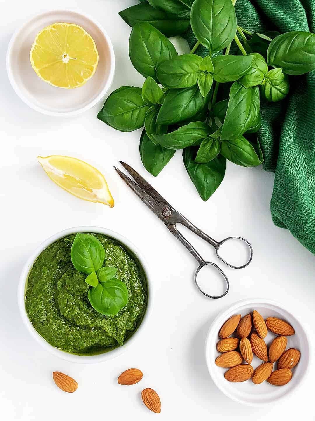 Easy Pesto with Almonds
