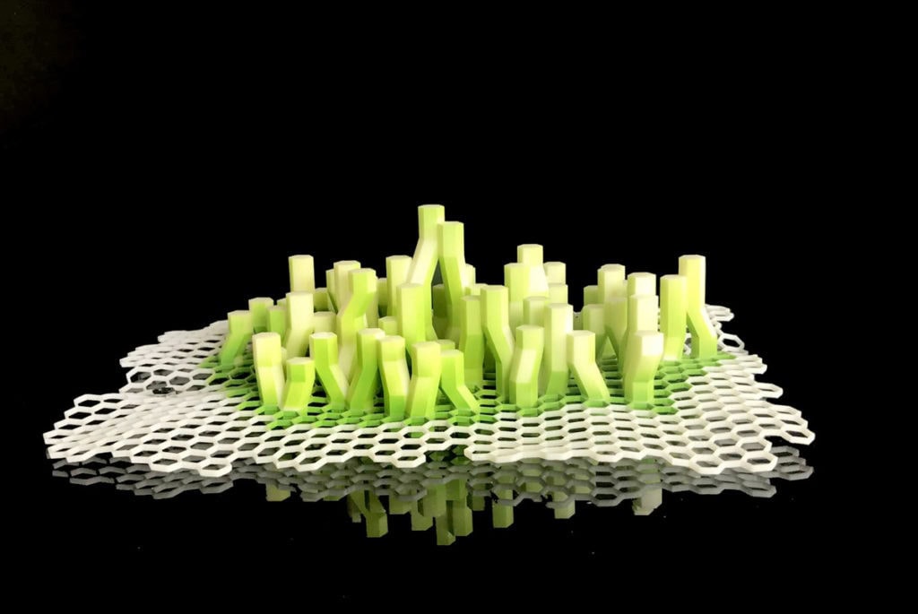 maquette X-SEA-TY par XTU-architects