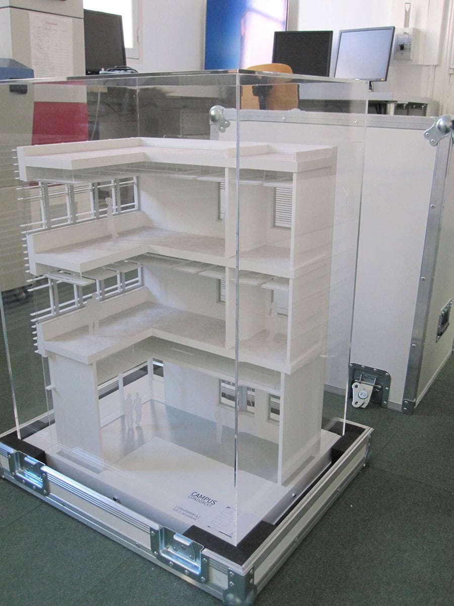 caisse fly pour maquette d'architecture