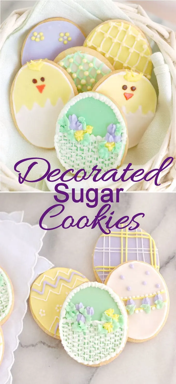 Easter Decorated Sugar Cookies Are So Cute Baking Sense