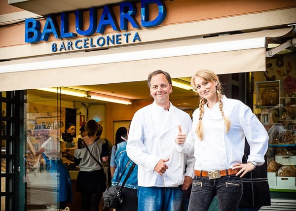 Photoshoot on location in Barcelona