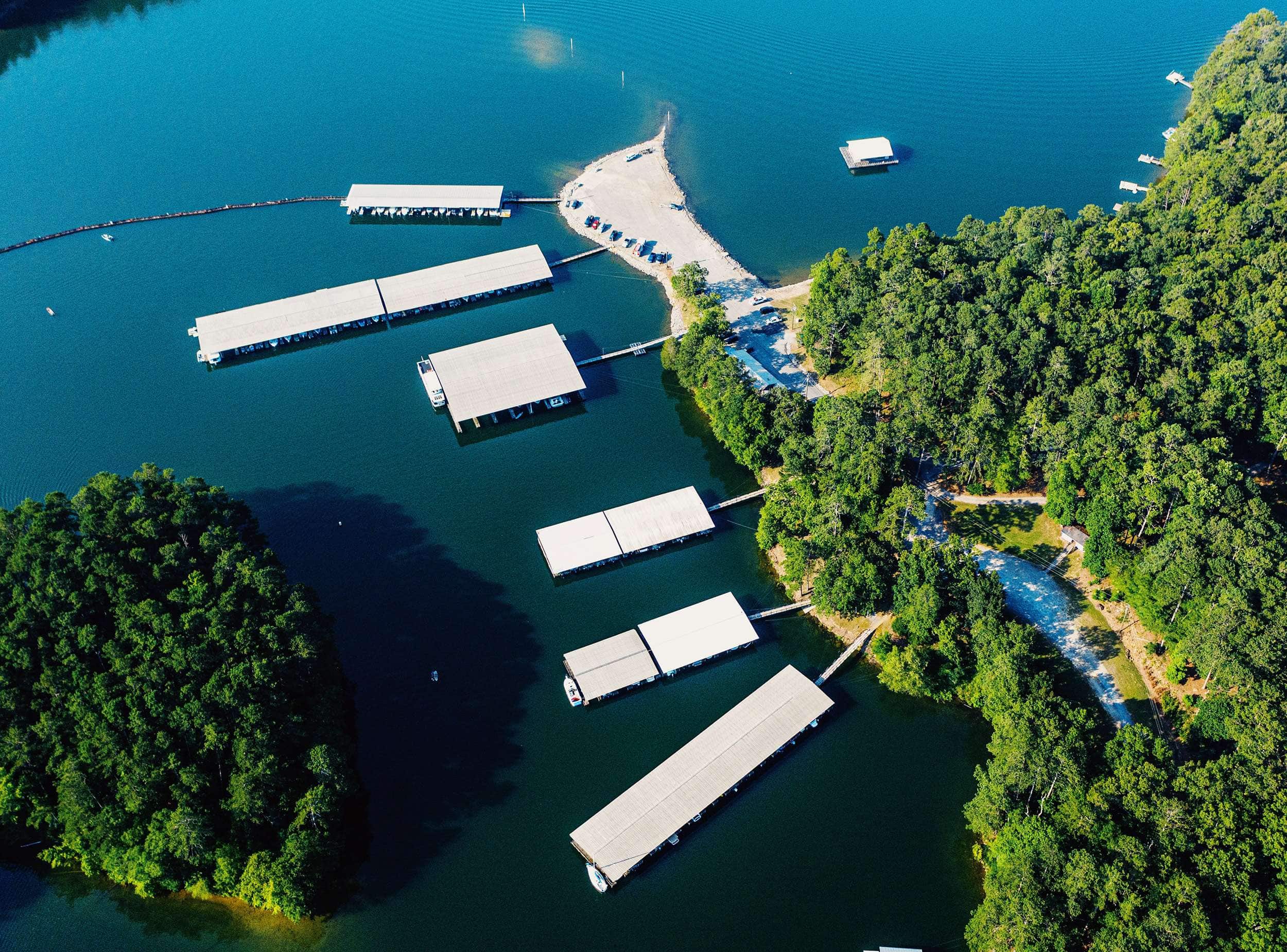 Wilderness Camp Best In Boating Lake Allatoona White Georgia