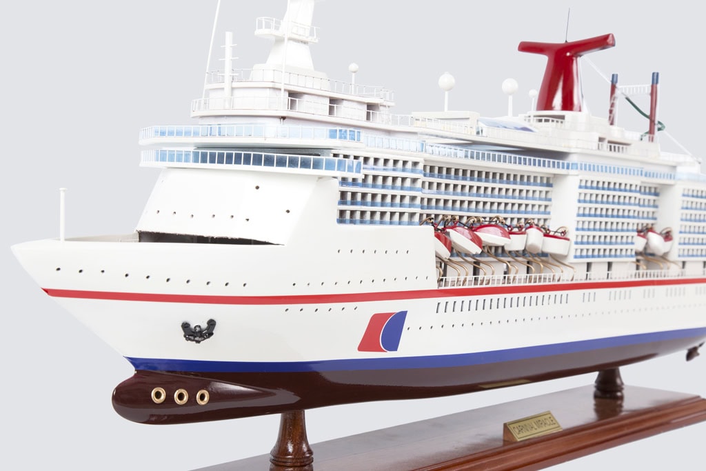 Carnival Miracle Yacht Replica Model Boat 80cm from boatguard.com.au