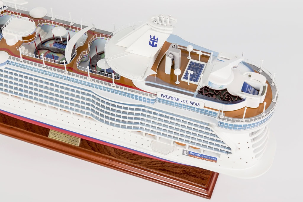 Freedom of the Seas Replica Model Boat 80cm from boatguard.com.au