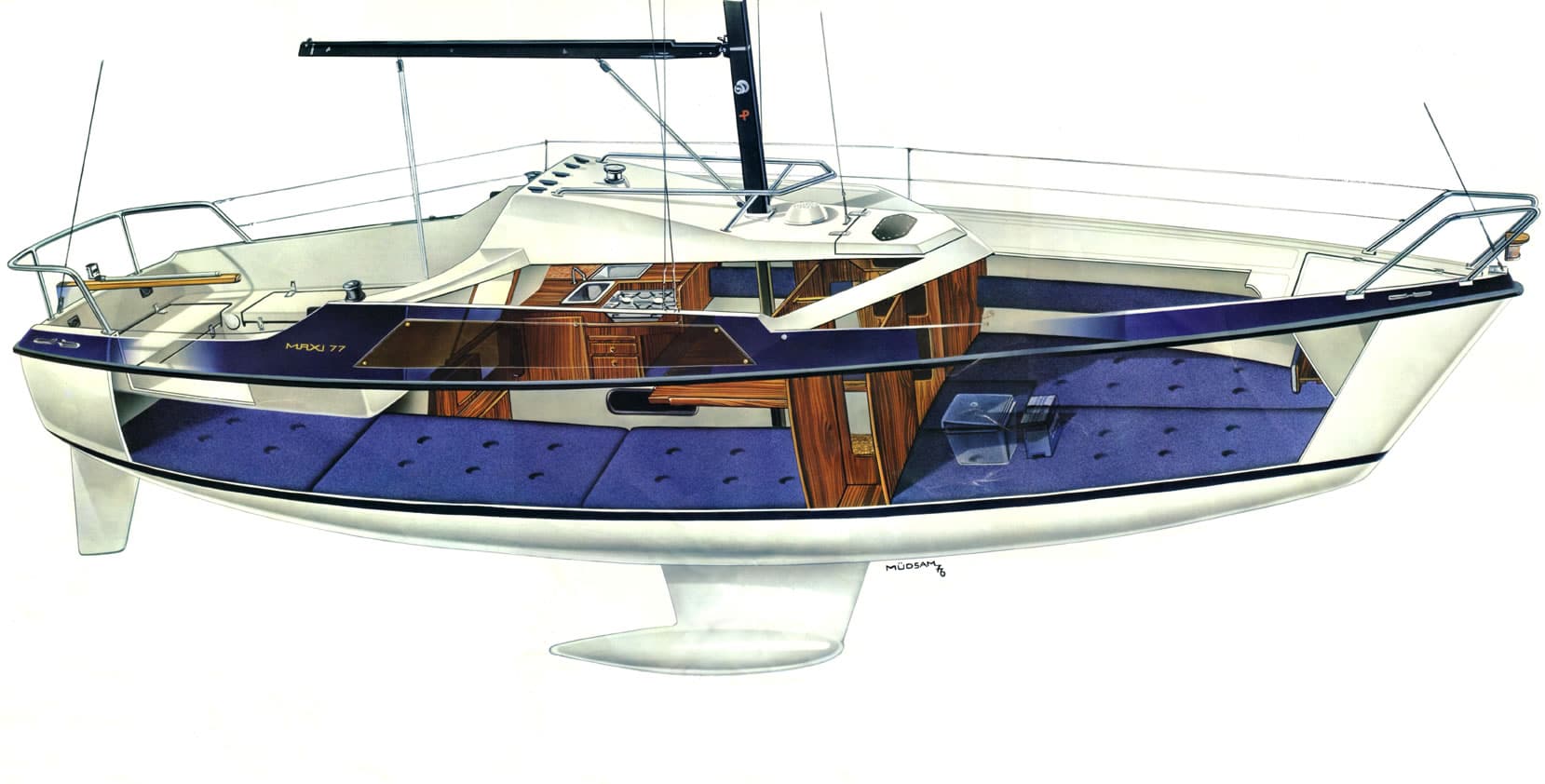 Maxi 77 Aufriss