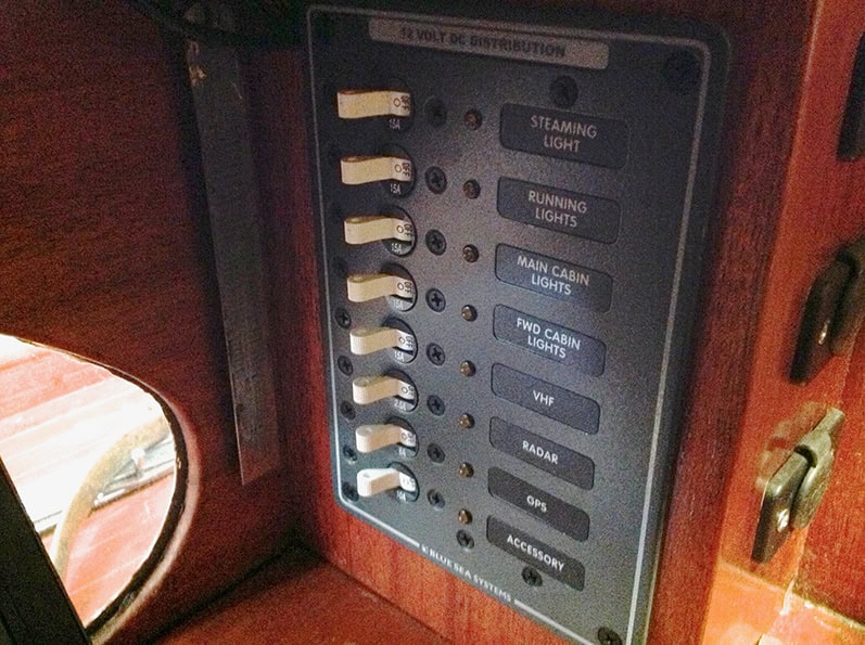 small 7 electric switch board