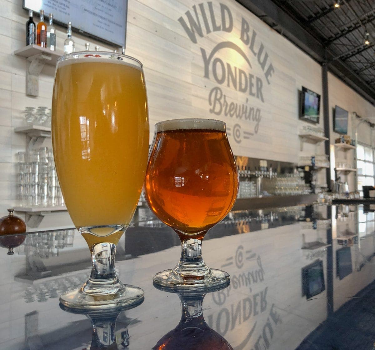 Wild Blue Yonder Brewing Co, a craft brewery and brewpub in Castle Rock, Colorado.