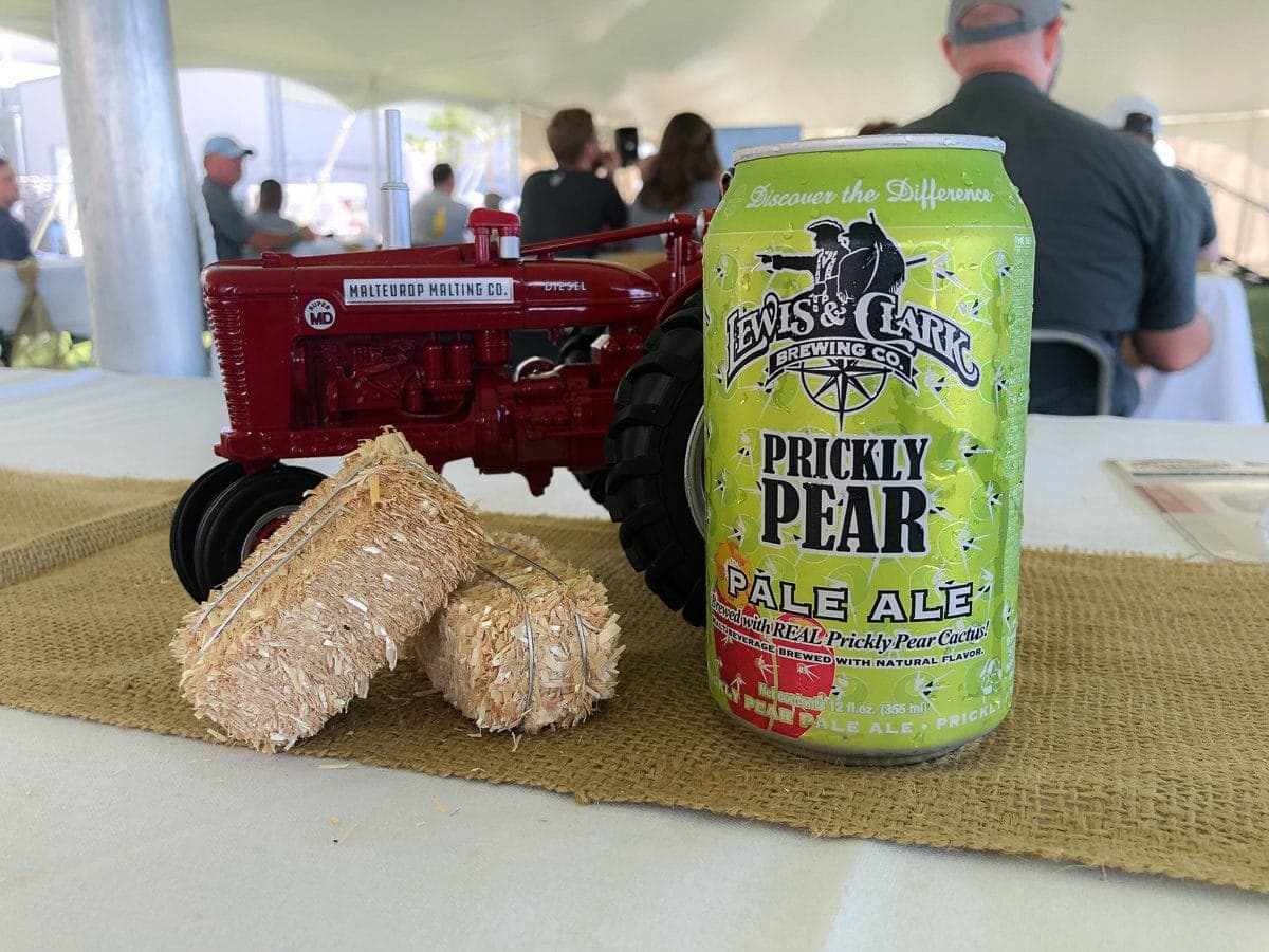 Prickly Pear Pale Ale by Lewis & Clark Brewing Company in Helena, MT