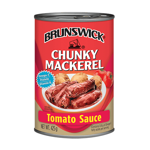 Brunswick<sup>®</sup> Chunky Mackerel in Tomato Sauce – 425g