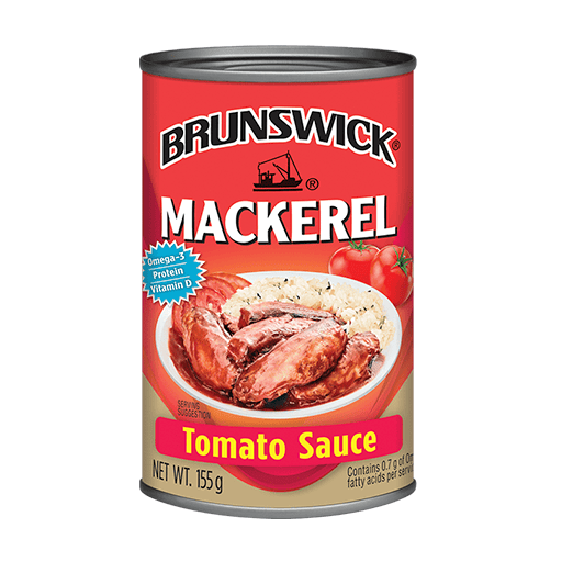 Brunswick<sup>®</sup> Mackerel in Tomato Sauce – 155g