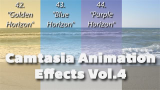 Camtasia Animation Effects Vol. 4