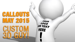 May 2015, Custom 3D Guy