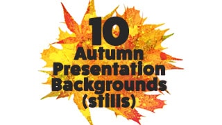 Autumn Presentation Background Graphics