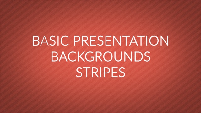 Basic Presentation Backgrounds – Diagonal Stripes