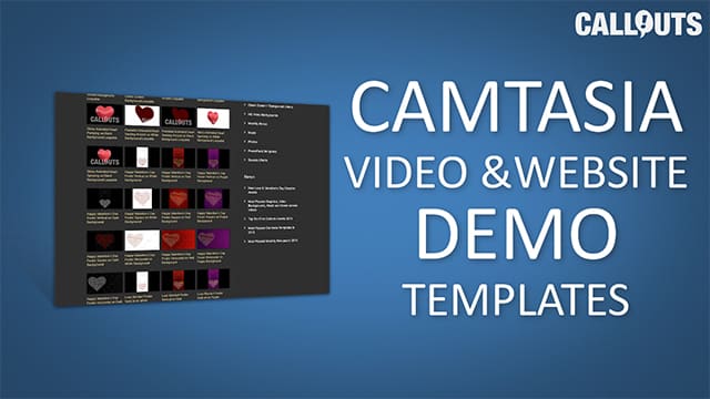 Camtasia Video and Website Demo Templates