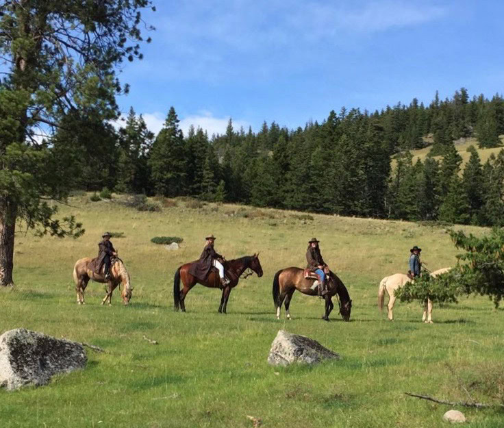 trail ride Scuitto Creek