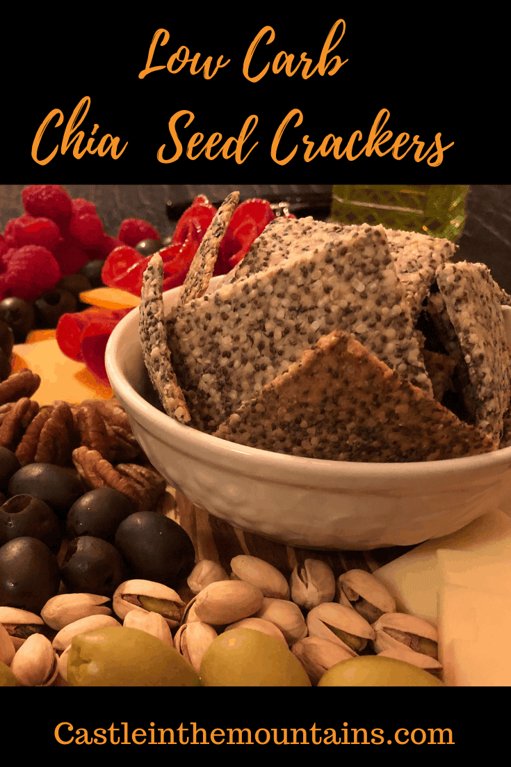 Keto Chia Seed Crackers - How to make the crispiest Keto crackers