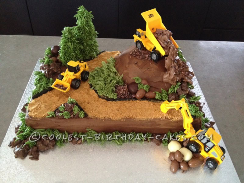 A Realistic Construction Wow Cake That Stole The Show