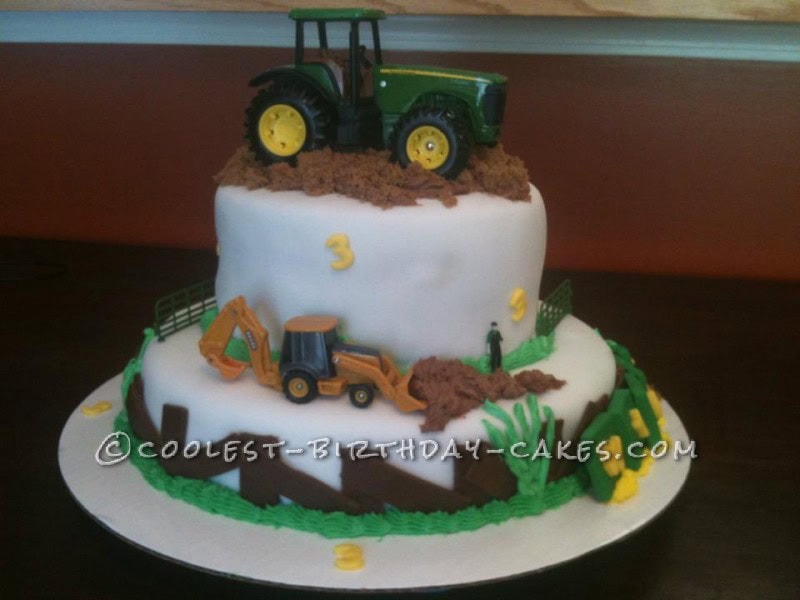 Coolest John Deere Birthday Cake