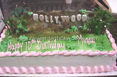 Coolest At The Movies Hollywood Cake Ideas