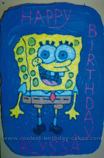 Coolest Sponge Bob Cake Photos And How To Tips