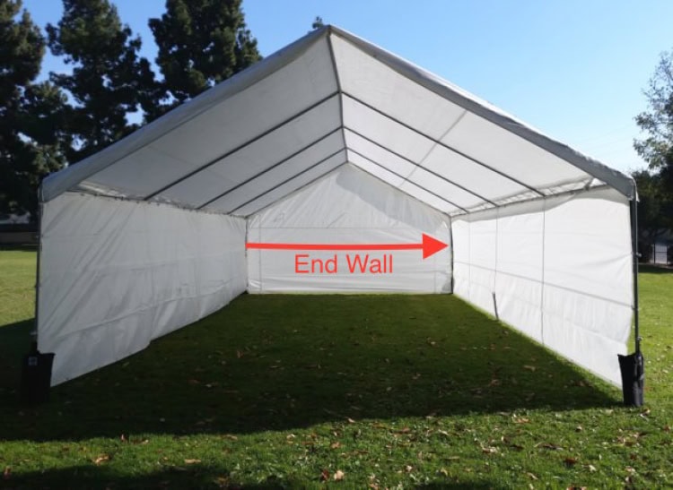 20 FOOT END WALL 20 FOOT END WALL
